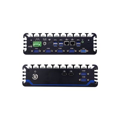 IBOX-3026 Fanless Industrial Mini PC 1135G7 Processor met CE FCC ROHS-certificering