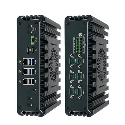 Quad Core IBOX-3126 Mini PC 3*Intel I225-V 2.5G LAN Industrieel werkstation