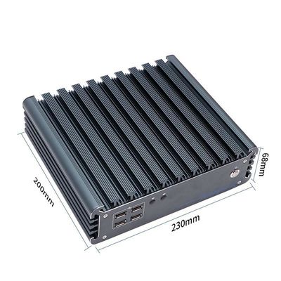 IBOX-3226 Quad Core Refresh Fanless Industrial Mini PC CE CCC FCC Klasse A RoHS 2,64 kg