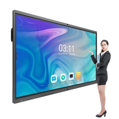 110 inch Conferentie klaslokaal All-in-One Touch Screen Whiteboard 350cd/M2 Helderheid