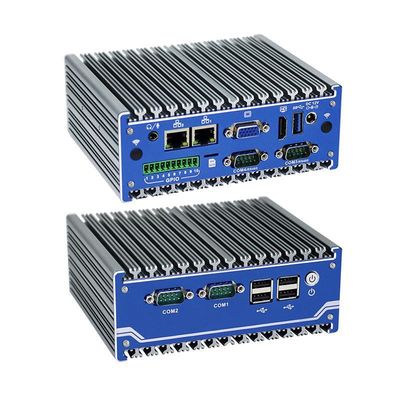 Nano Titanium Grijs Industriële Mini PC N11 DC 12V Input 2XIntel I210-AT/I211-AT 1000M