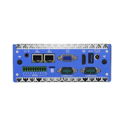 Nano Titanium Grijs Industriële Mini PC N11 DC 12V Input 2XIntel I210-AT/I211-AT 1000M
