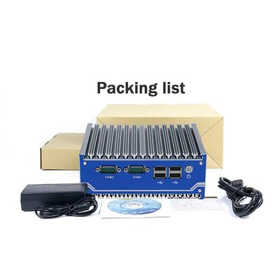 Nano Titanium Grijs Industriële Mini PC N11 DC 12V Input 2XIntel I210-AT/I211-AT 1000M
