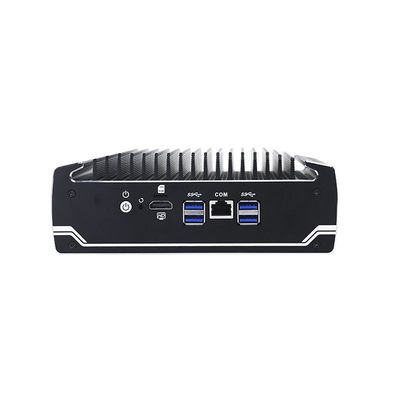 IBOX-501 N18 Fanless Industrial Mini PC Quad Core 32 GB opslag met MSATA