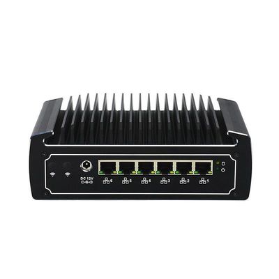 IBOX-501 N18 Fanless Industrial Mini PC Quad Core 32 GB opslag met MSATA