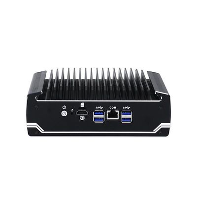 IBOX-501 N18 Fanless Industrial Mini PC Quad Core 32 GB opslag met MSATA
