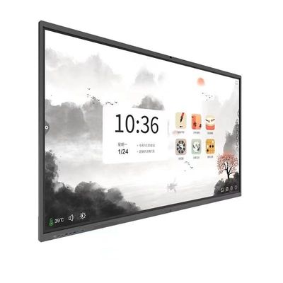 86 inch 4K HD Reactietijd Aanraakscherm Interactief Whiteboard Voor vergaderruimtes