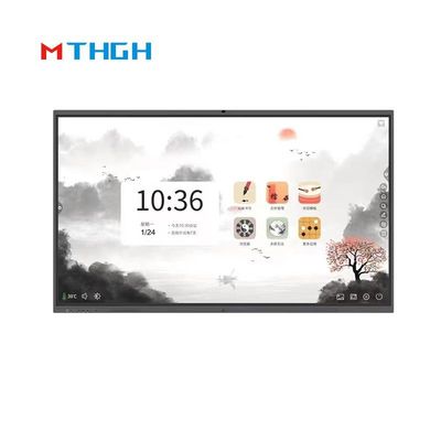 86 inch 4K HD Reactietijd Aanraakscherm Interactief Whiteboard Voor vergaderruimtes