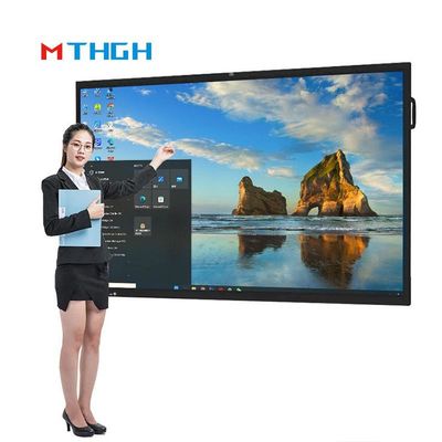 110 inch interactieve touch whiteboard 350cd/m2 helderheid schuifmachine alles in één