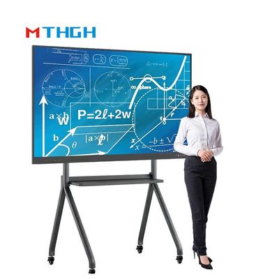 110 inch interactieve touch whiteboard 350cd/m2 helderheid schuifmachine alles in één