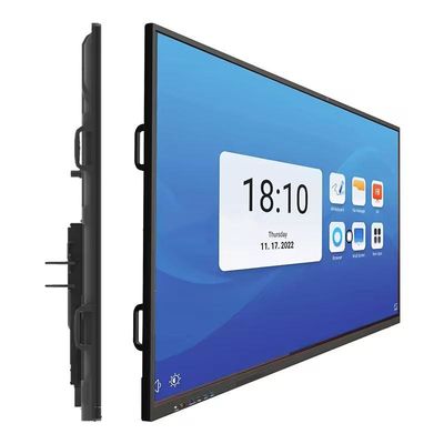 4K 75 inch 20 punt infrarood touch interactief whiteboard voor schoollessen