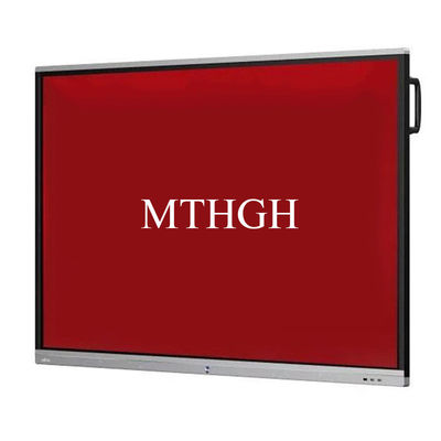 75 inch interactief aanraakscherm Whiteboard 4K Display Helderheid ≥350cd/m2 Reactie ≤8ms