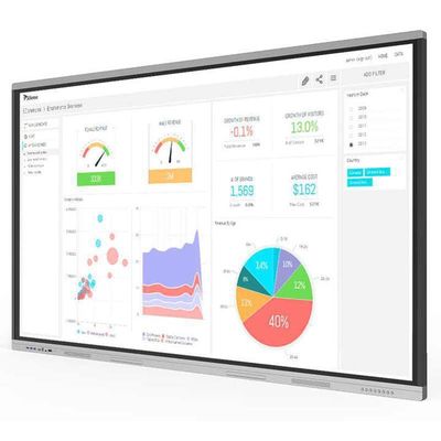 Interactief Smart Education Whiteboard 350 cd/m2 Helder IR/Capacitive Touch
