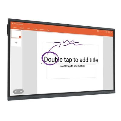 350 cd/m2 Helderheid Ultra responsive 5ms Interactief whiteboard voor schoollesdemonstraties