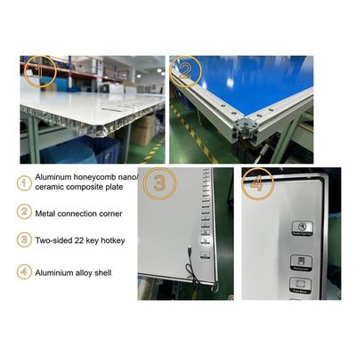 86 inch 20 punten infrarood touchscreen elektronisch interactief whiteboard slim digitaal bord voor school