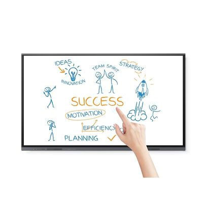 86 inch interactief touchscreen whiteboard 178° breed kijkhoek voor slim onderwijs