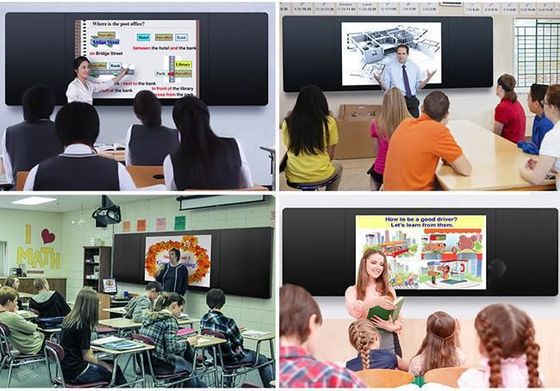MTHGH 65 Inch 180-260V AC Input Voltage Smart Digital Blackboard met USB2.0/3.0 interface en 4 GB RAM