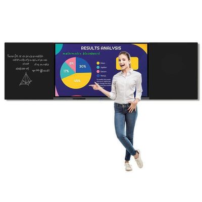 86 inch 180-260V AC Input Voltage Smart Digital Blackboard Met 64GB opslag en 4GB RAM