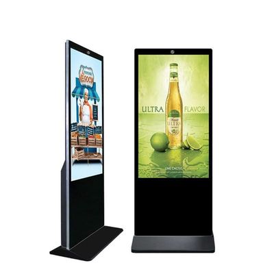 43 inch binnenvloer staande digitale borden Wi-Fi/Bluetooth/USB verbonden digitale borden