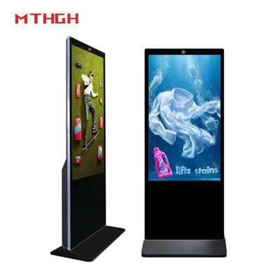 43 inch binnenvloer staande digitale borden Wi-Fi/Bluetooth/USB verbonden digitale borden