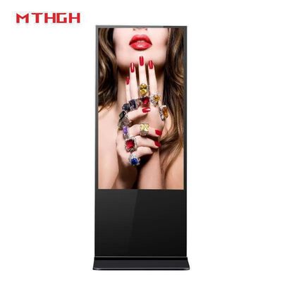 43 inch wandmontage vloer staand digitaal scherm met Wi-Fi Bluetooth en USB