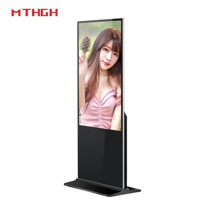 43 inch wandmontage vloer staand digitaal scherm met Wi-Fi Bluetooth en USB