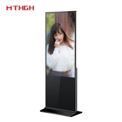 49 inch digitale scherm met vloerstand Wi-Fi/Bluetooth/USB verbinding voor schermen