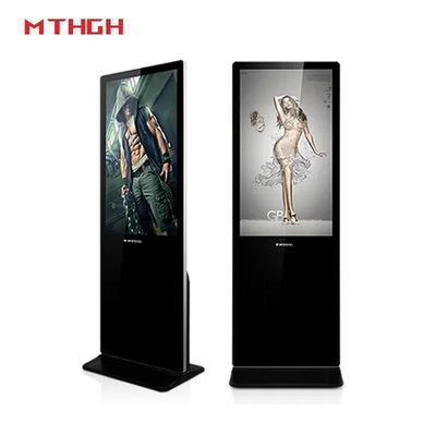 49 inch digitale scherm met vloerstand Wi-Fi/Bluetooth/USB verbinding voor schermen