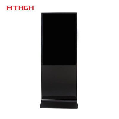 49 inch 1080p resolutie vloer digitale signage met 8GB opslag en Wi-Fi / Bluetooth / USB-connectiviteit