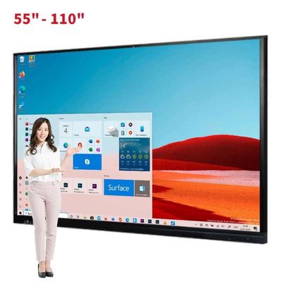 Interactief Whiteboard Collaboratief Touchscreen Presentatiebord Met Dp Interface En Hoog Contrast