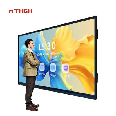 Interactief Touch Whiteboard Ultieme presentatie met HDMI I/O en OPS PC I9 Connectivity Solution
