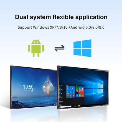 178° H/V kijkhoek Interactief touchscreen Whiteboard Presentatiebord Voor professionele presentaties