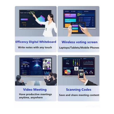 Door Touch Tech IR Multi-Point Interactief Touch Screen 10-20 Punten En Android 13.0 Systeem