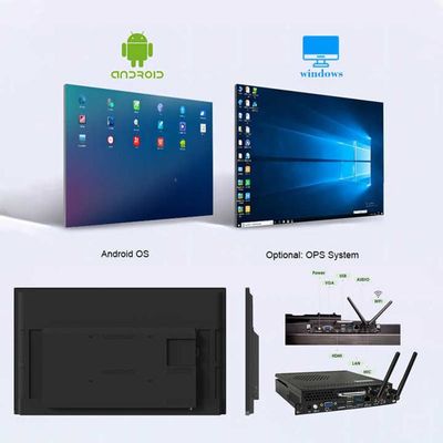 Interactief whiteboard touchscreen presentatiebord multi-touch 20-punt touch voor school klas