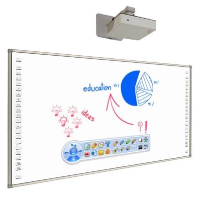 106-inch draadloos interactief whiteboard 10 punten aanraking met 1 jaar garantie