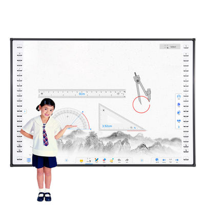 106-inch draadloos interactief whiteboard 10 punten aanraking met 1 jaar garantie