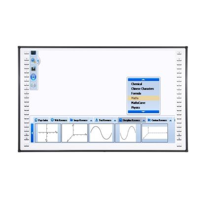 Geavanceerd slim 106 inch infrarood interactief whiteboard 16 9 Ultra breed met vinger aanraking