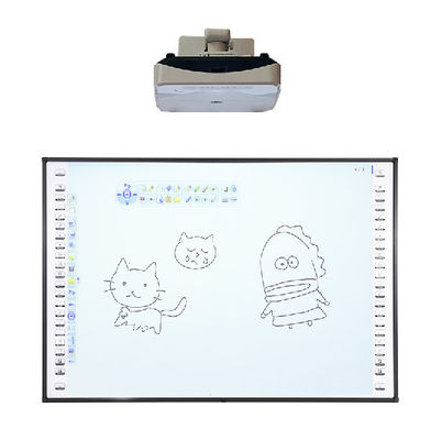 150 inch Infrarood Interactief Smart Digital Whiteboard, Resolutie 3840x2160 voor onderwijsopleiding