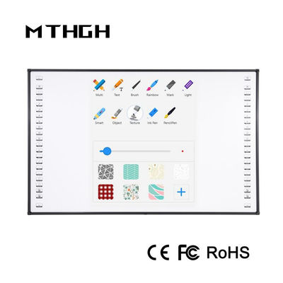 86 inch Intelligent Infrarood Touch Technology Interactief Whiteboard Resolutie 3840X2160