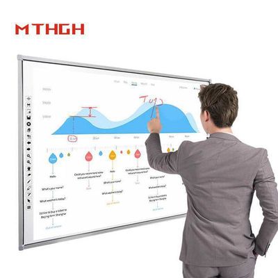 96 inch interactief whiteboard Gemakkelijk samenwerken Smart digitaal whiteboard Geschikt voor scholen