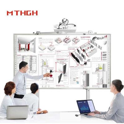 86 inch educatief whiteboard Infrarood interactief whiteboard met projector/touchpad