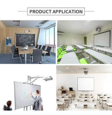 86 inch educatief whiteboard Infrarood interactief whiteboard met projector/touchpad