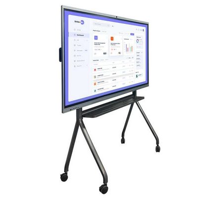 3840x2160 4K schermpanelen 65 inch interactief touchscreen whiteboard met software en 178° H/V kijkhoek