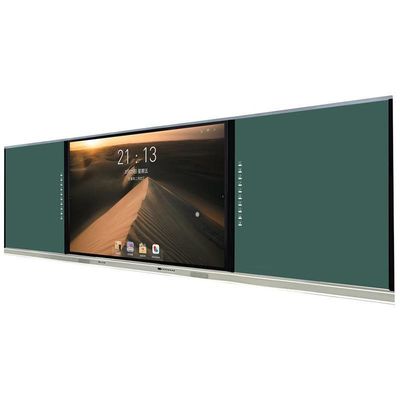 Smart Digital Blackboard Kan Opnemen 65/75/86 Inch Whiteboard Green Board OPS 20-40 Point Touch HDMI/USB Interface