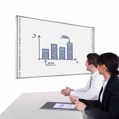 86 inch Intelligent Digital Whiteboard Infrarood Touch Technology voor onderwijsopleiding en interactieve functies