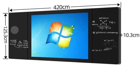 8ms Reactietijd 86 inch Smart Digital Nano Interactive Electronic Blackboard voor onderwijs en conferentie