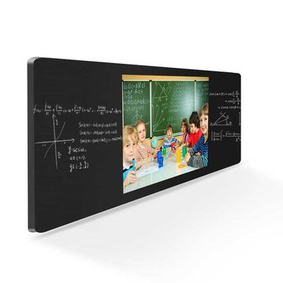 75 inch slim digitaal whiteboard klaslokaal leraar lesgeven digitaal blackboard
