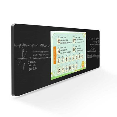 75 inch slim digitaal whiteboard klaslokaal leraar lesgeven digitaal blackboard