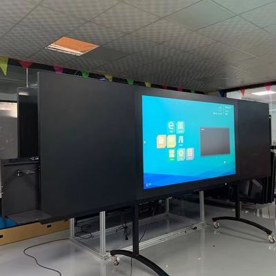 75 inch slim digitaal whiteboard klaslokaal leraar lesgeven digitaal blackboard