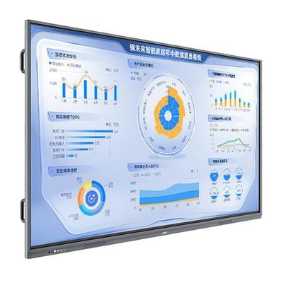 Interactief whiteboard voor school klassen touchscreen presentatiebord met levensduur ≥50000 uur en gemakkelijke installatie